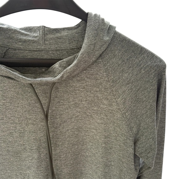 Athleta Uptempo Pullover Sweatshirt Hoodie Grey Size Medium - Picture 3 of 8